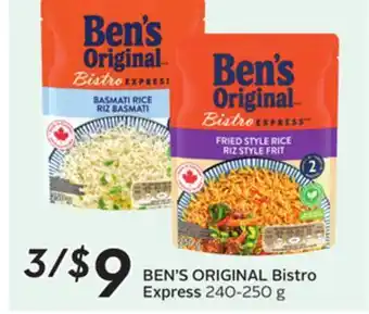 Sobeys BEN'S ORIGINAL Bistro Express offer
