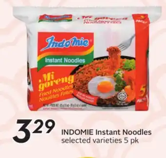 Sobeys INDOMIE Instant Noodles offer