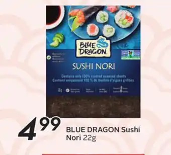Sobeys BLUE DRAGON Sushi Nori offer