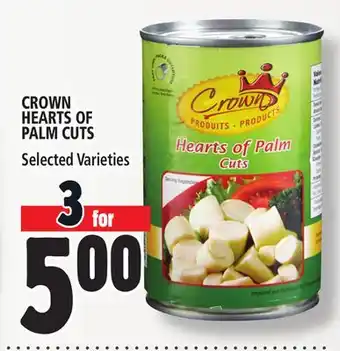 Metro CROWN HEARTS OF PALM CUTS offer