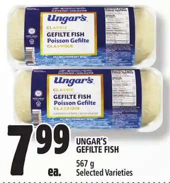 Metro UNGAR'S GEFILTE FISH offer