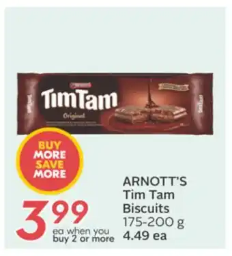 Sobeys ARNOTT'S Tim Tam Biscuits offer