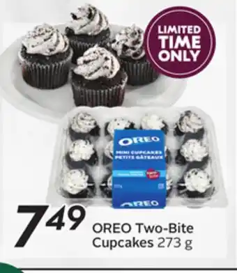 Sobeys OREO Two-Bite Cupcakes offer