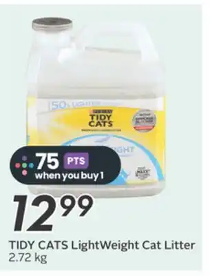 Sobeys TIDY CATS LightWeight Cat Litter offer