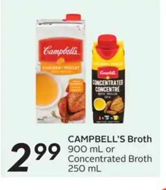 Sobeys CAMPBELL'S Broth offer