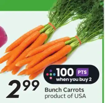 Sobeys Bunch Carrots offer