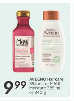 Sobeys AVEENO Haircare offer