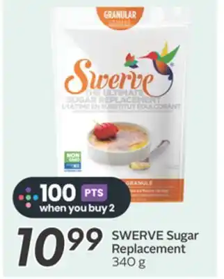 Sobeys SWERVE Sugar Replacement offer