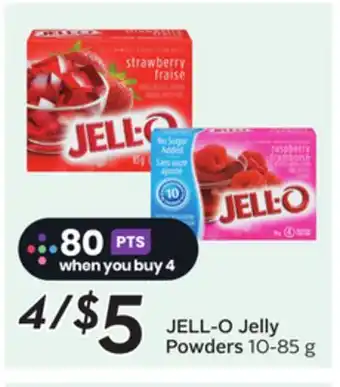 Sobeys JELL-O Jelly Powders offer