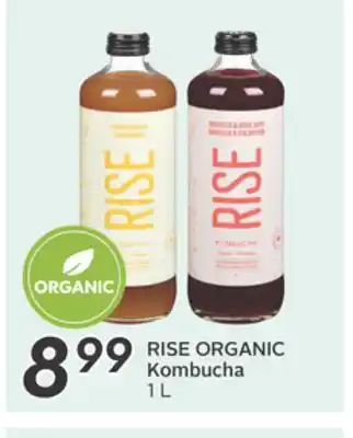 Sobeys RISE ORGANIC Kombucha offer