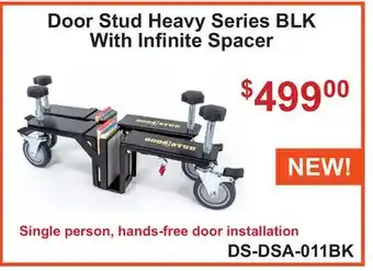 Atlas Tools & Machinery Door Stud Heavy Series BLK With Infinite Spacer offer