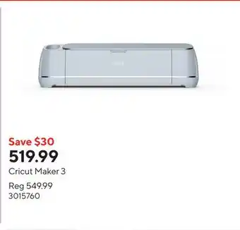 Staples Cricut Maker 3 offer