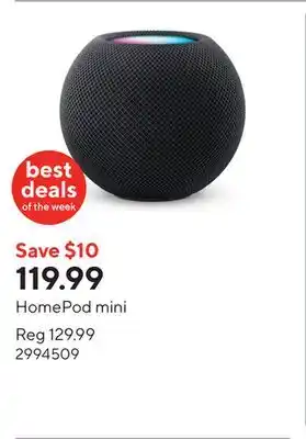 Staples HomePod mini offer