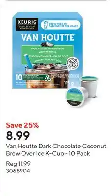 Staples Van Houtte Dark Chocolate Coconut Brew Over Ice K-Cup - 10 Pack offer