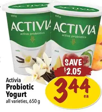 Farm Boy Activia Probiotic Yogurt offer