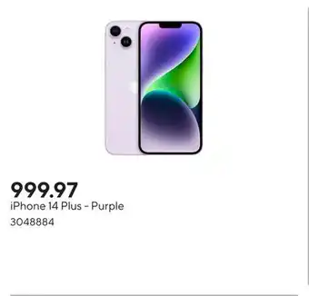 Staples iPhone 14 Plus - Purple offer