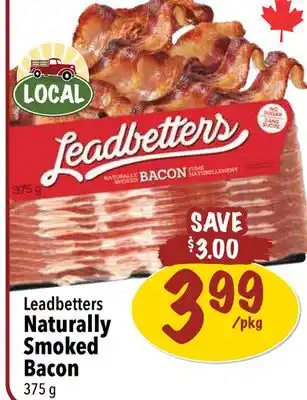 Farm Boy Leadbetters Naturally Smoked Bacon offer