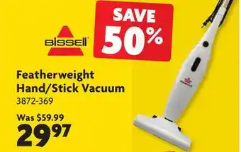 Home Hardware Featherweight Hand/Stick Vacuum offer