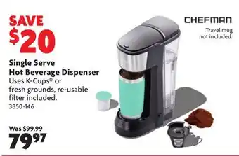 Home Hardware Single Serve Hot Beverage Dispenser offer
