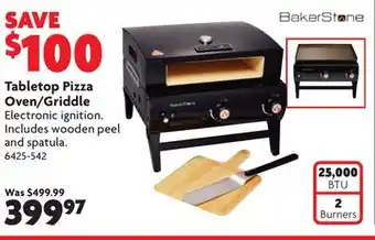 Home Hardware Tabletop Pizza Oven/Griddle offer