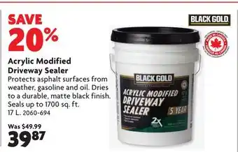 Home Hardware Acrylic Modified Driveway Sealer offer