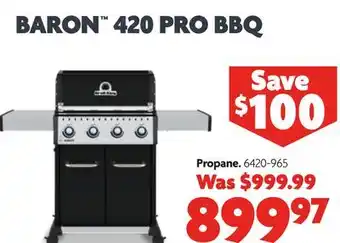 Home Hardware BARONTM 420 PRO BBQ Propane offer