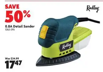 Home Hardware 8 Amp Detail Sander offer