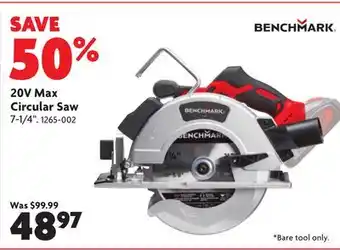 Home Hardware 20V Max Circular Saw offer