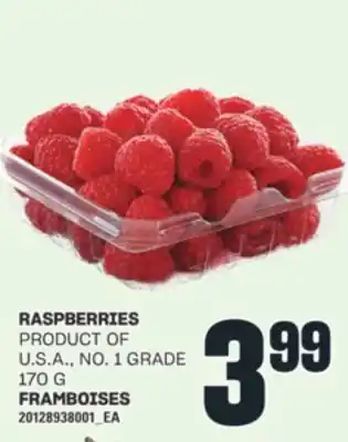 Valu-mart FRAMBOISES, 170 G offer