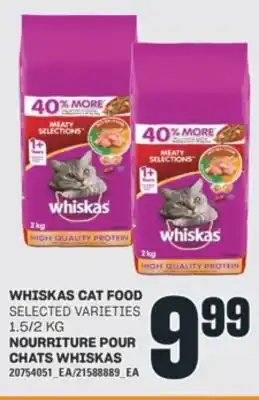 Valu-mart NOURRITURE POUR CHATS WHISKAS offer