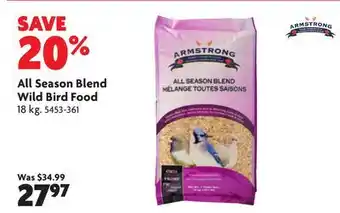 Home Hardware All Season Blend Wild Bird Food offer