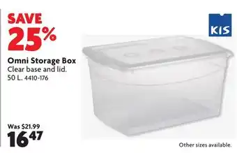 Home Hardware Omni Storage Box offer