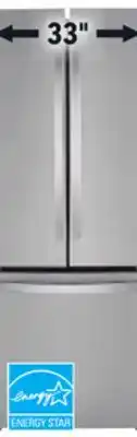 RONA LG 25 CU. FT. REFRIGERATOR offer