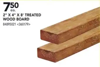 RONA 2 X 4 X 8' TREATED WOOD BOARD offer