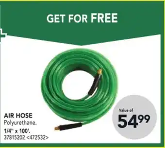 RONA METABO HPT AIR HOSE offer