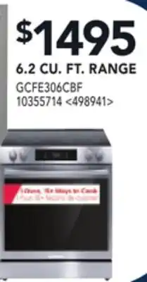 RONA FRIGIDAIRE GALLERY 6.2 CU. FT. RANGE offer
