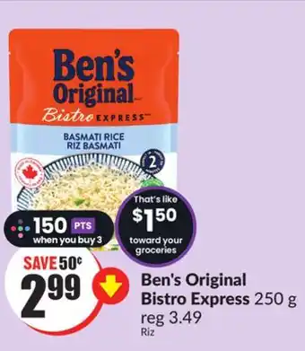 Chalo FreshCo Ben's Original Bistro Express 250 g offer
