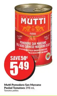 Chalo FreshCo Mutti Pomodoro San Marzano Peeled Tomatoes 398 mL offer