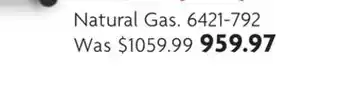Home Hardware Natural Gas offer
