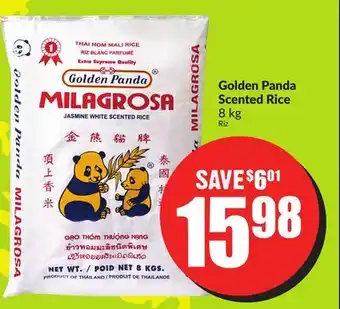FreshCo Golden Panda Scented Rice 8 kg offer