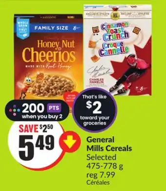 FreshCo General Mills Selected 475-778g offer