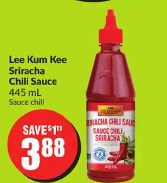 FreshCo Lee Kum Kee Sriracha Chili Sauce 445mL offer