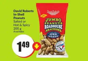 FreshCo David Roberts In Shell Peanuts Salted or Hot & Spicy 200 g offer
