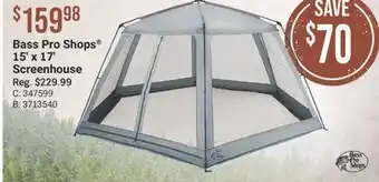 Bass Pro Bass Pro Shops 15' x 17' Screenhouse offer