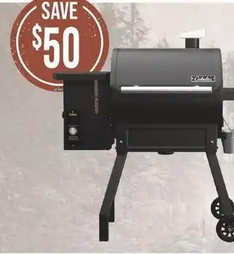 Bass Pro Cabela's Deluxe 24 Pellet Grill offer