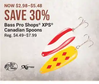 Bass Pro Bass Pro Shops XPS Canadian Spoons offer