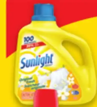 Walmart Sunlight 100 Loads Laundry Detergent offer