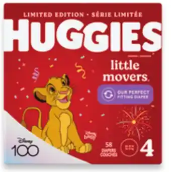 Walmart Huggies Little Movers Diapers offer