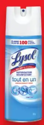 Walmart Lysol Disinfectant Spray offer