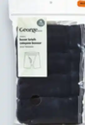 Walmart Men's George Briefs 4-Pack offer